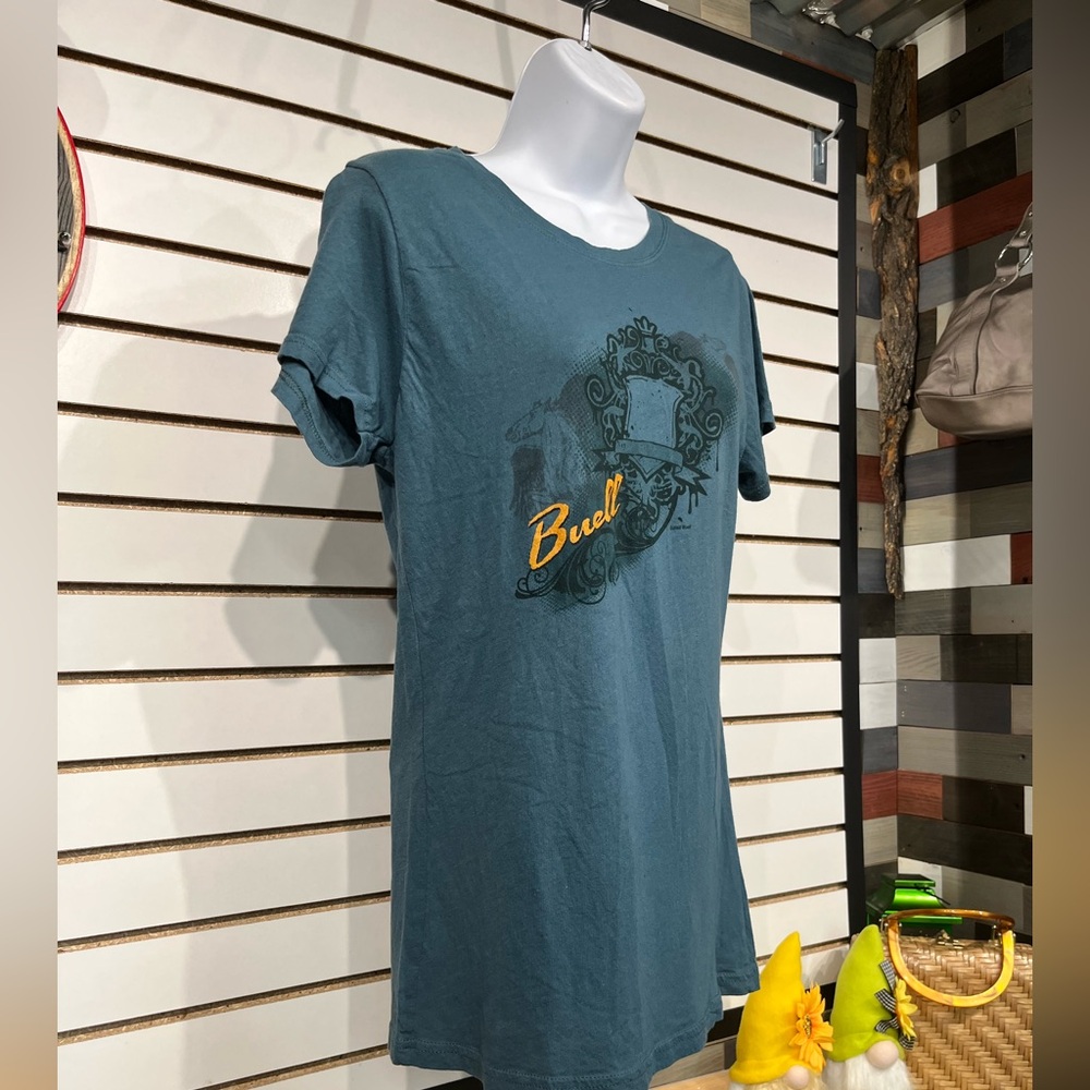Buell Motorcycles tee 18” p2p - Picture 4 of 9